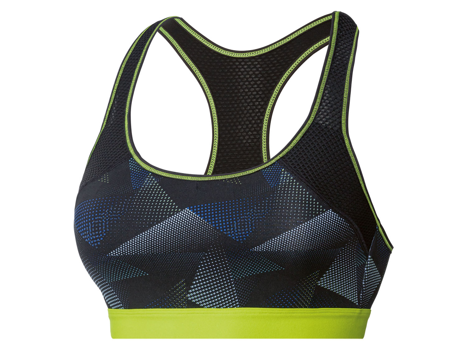 Crivit Biustonosz sportowy damski, 1 sztuka Czarny, M40/42