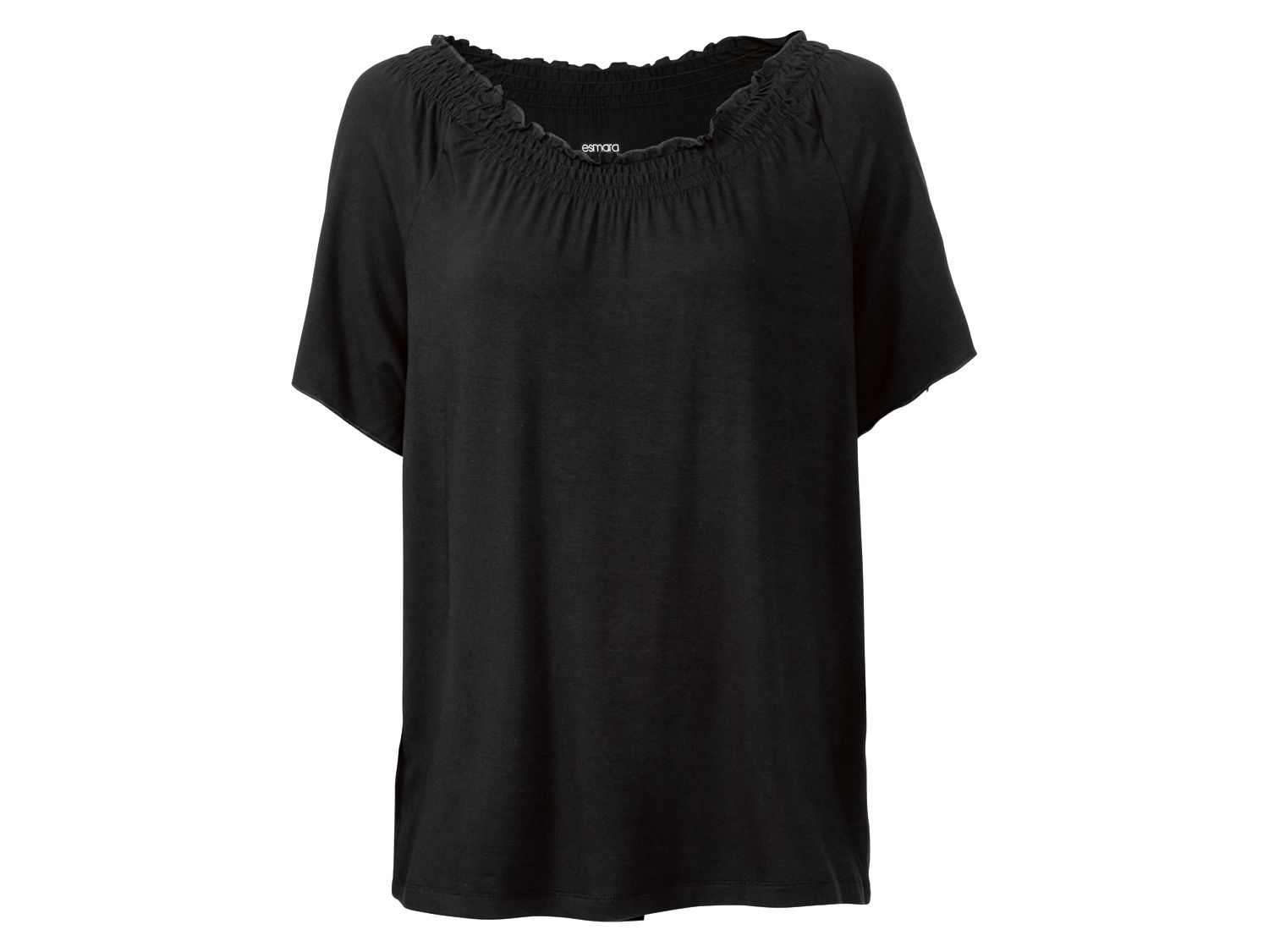 esmara Bluzka damska z wiskozy, 1 sztuka Czarny, S 36/38