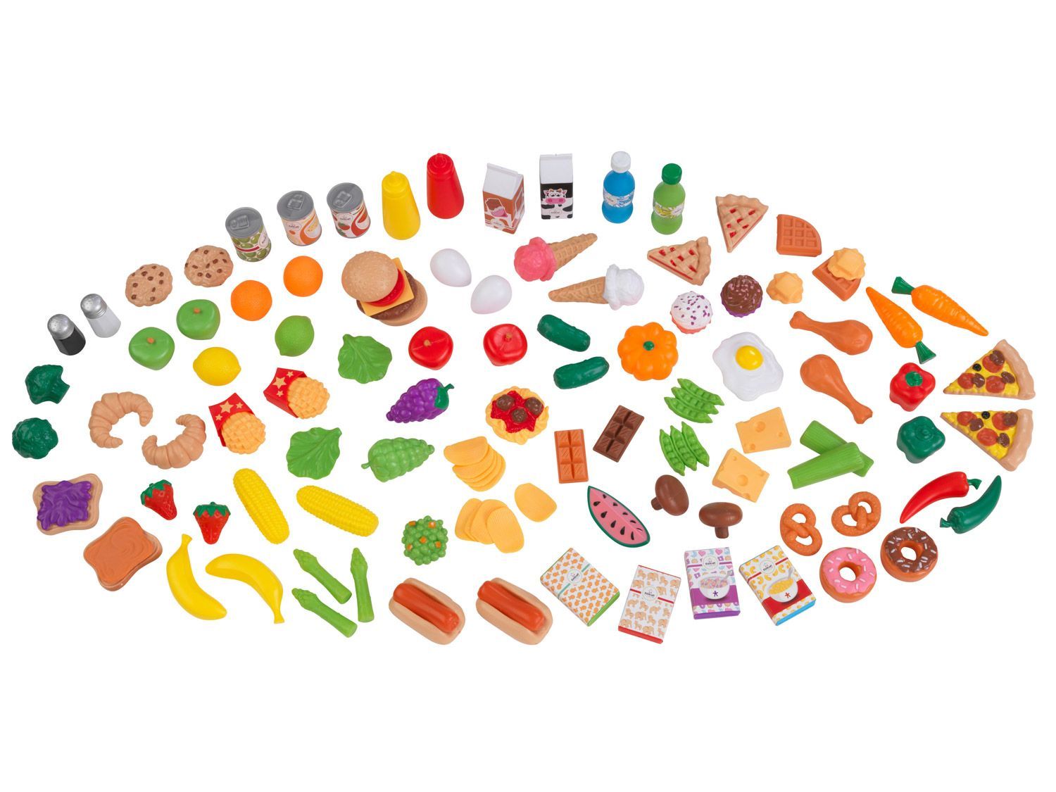 KidKraft produkty spożywcze - zestaw do zabawy 115 elementów