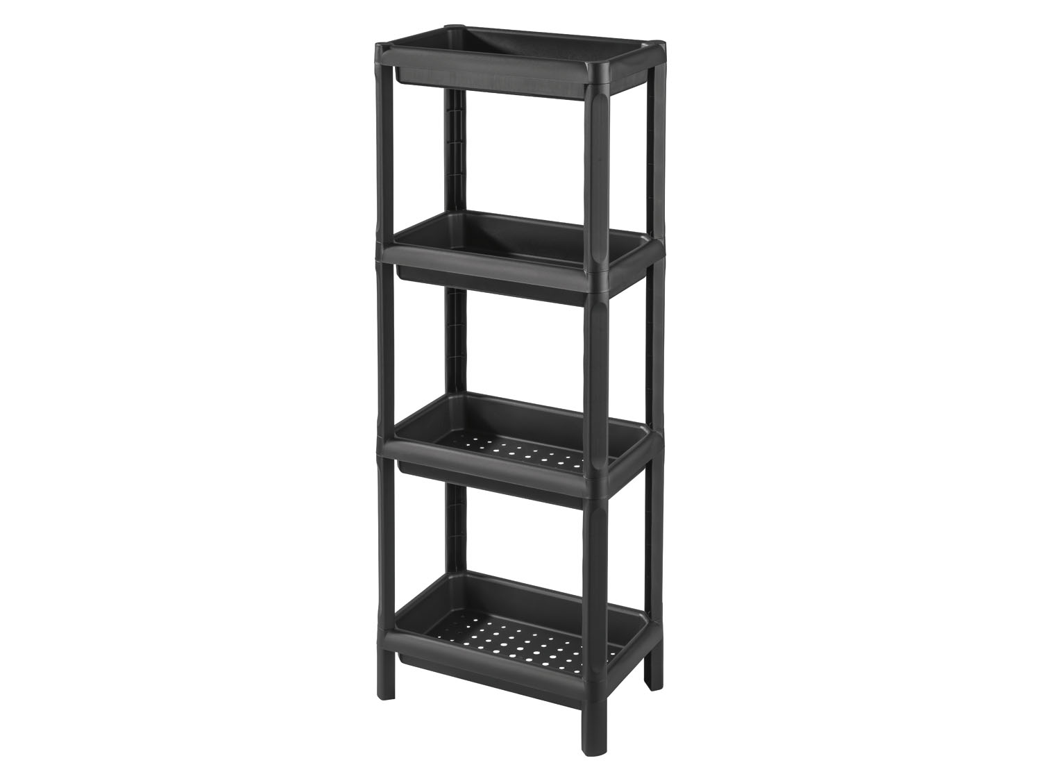 Livarno home Regał z tworzywa sztucznego, 4 półki