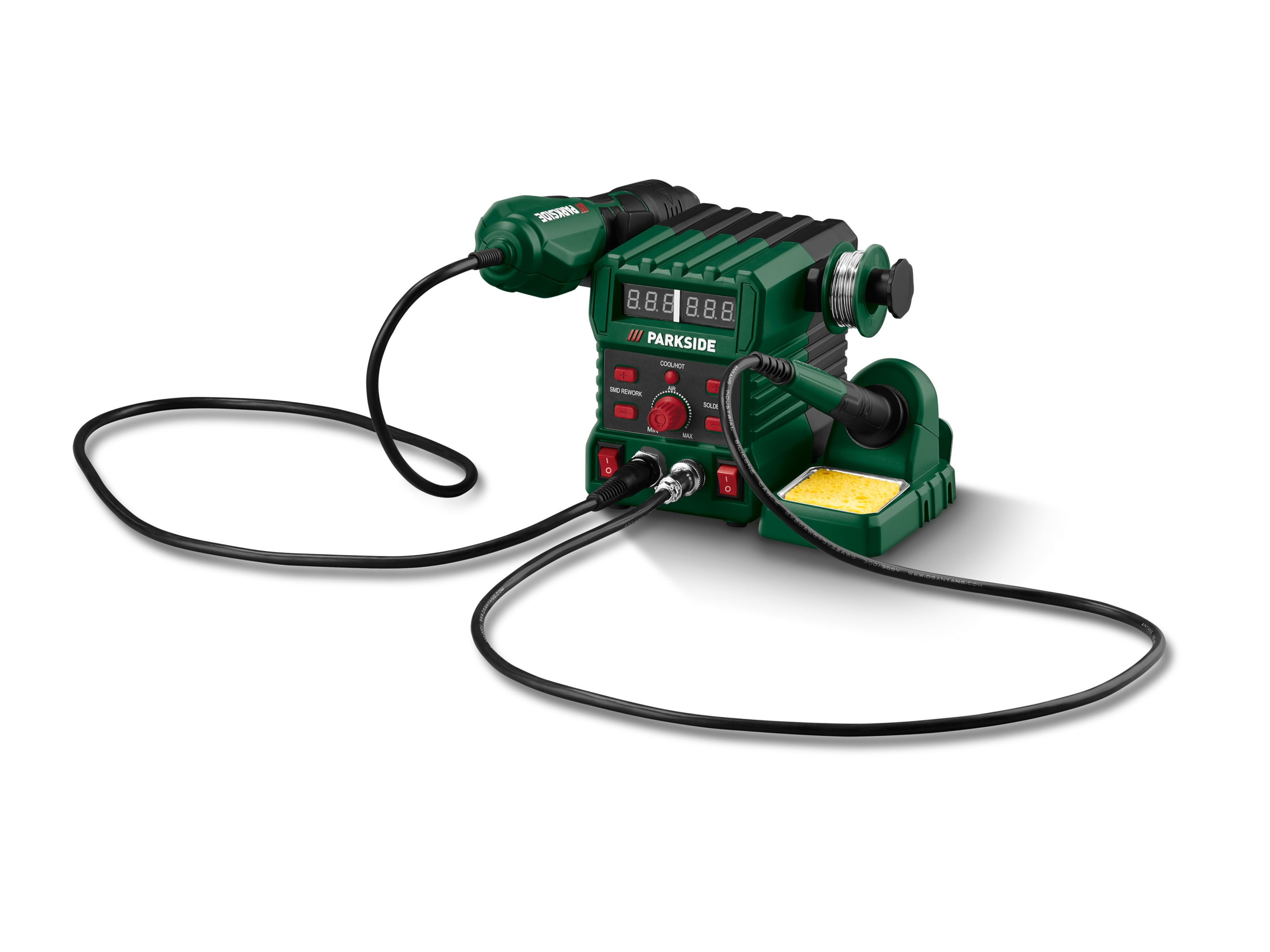 Parkside Stacja gorącego powietrza i lutownicza Phlls 745 A1, 745 W