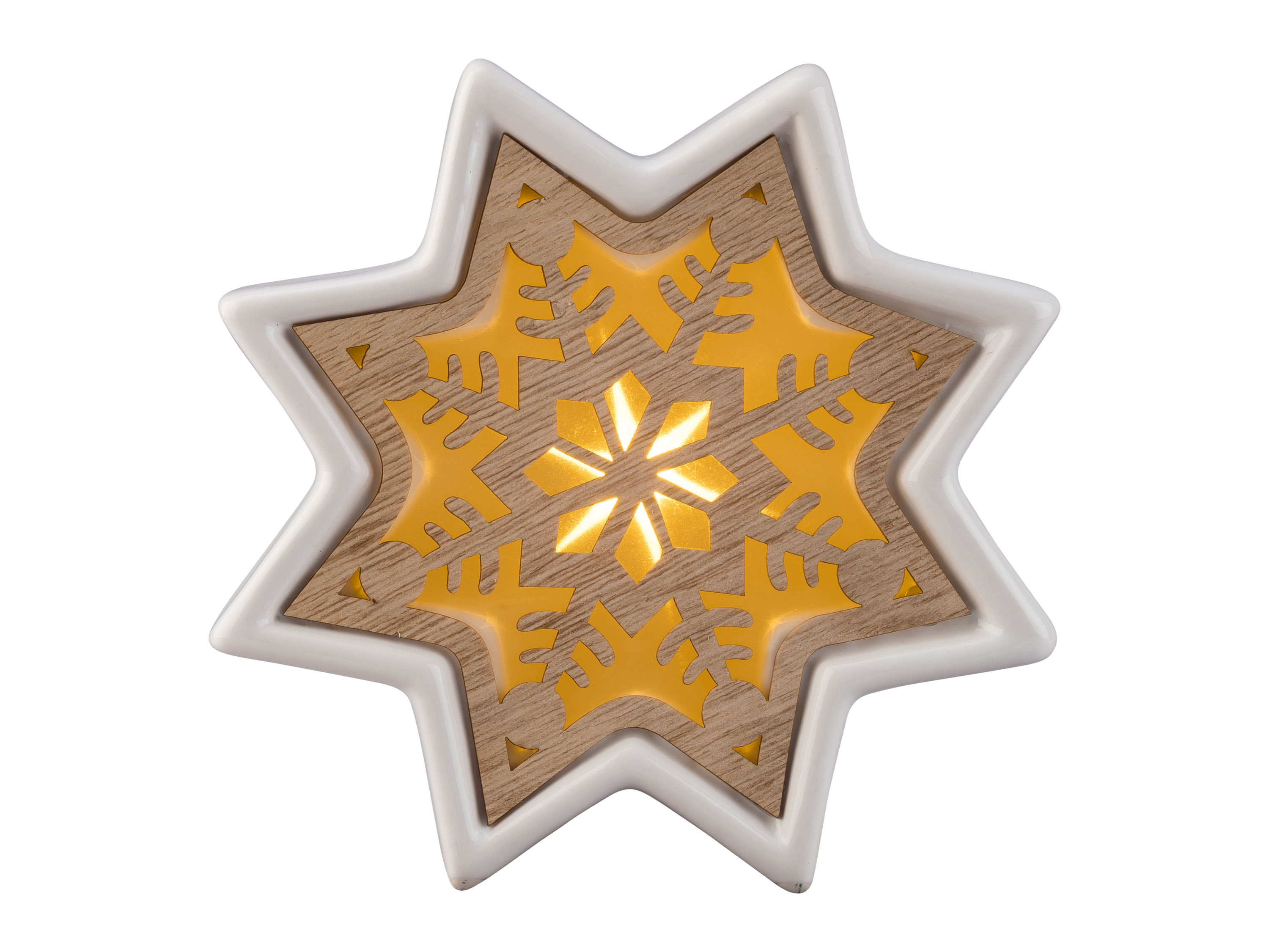 Livarno home Dekoracja bożonarodzeniowa z oświetleniem LED Płatek śniegu