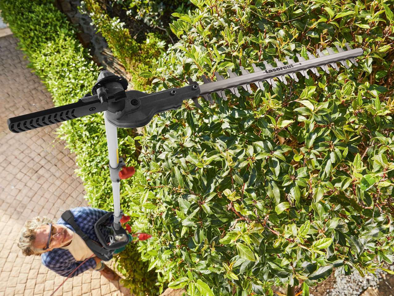 Parkside Nożyce do żywopłotu z długim trzonkiem Phsl 900 B4, 900 W