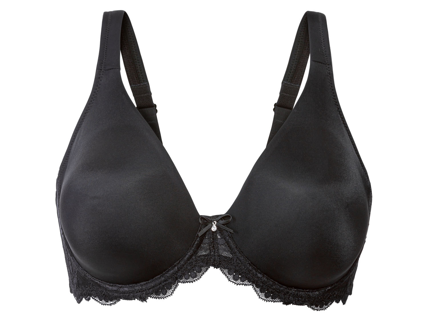 esmara Biustonosz z fiszbinami 85b, Czarny