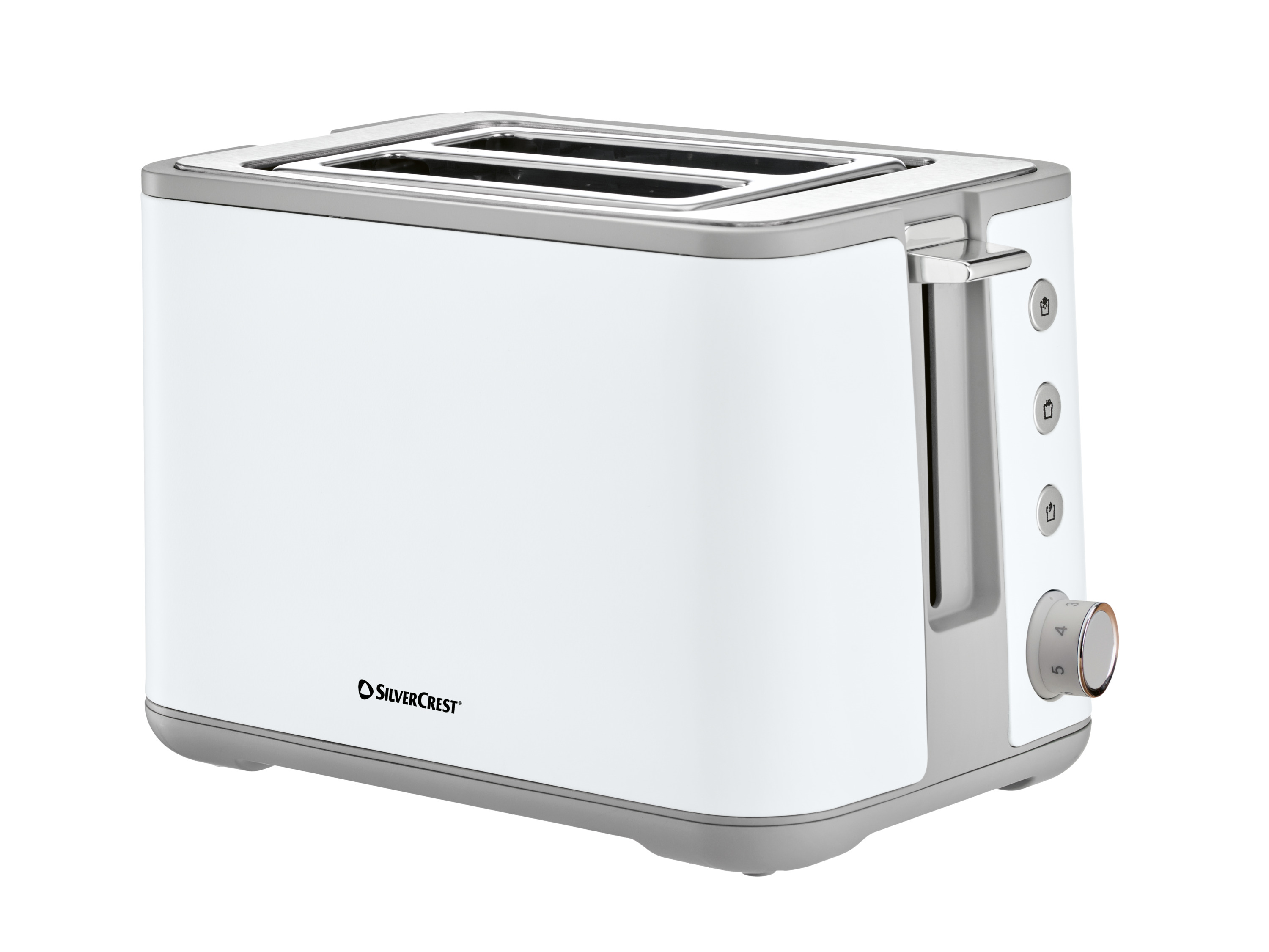 Silvercrest Toster, 1050 W, Stec 1050 B1 Biały