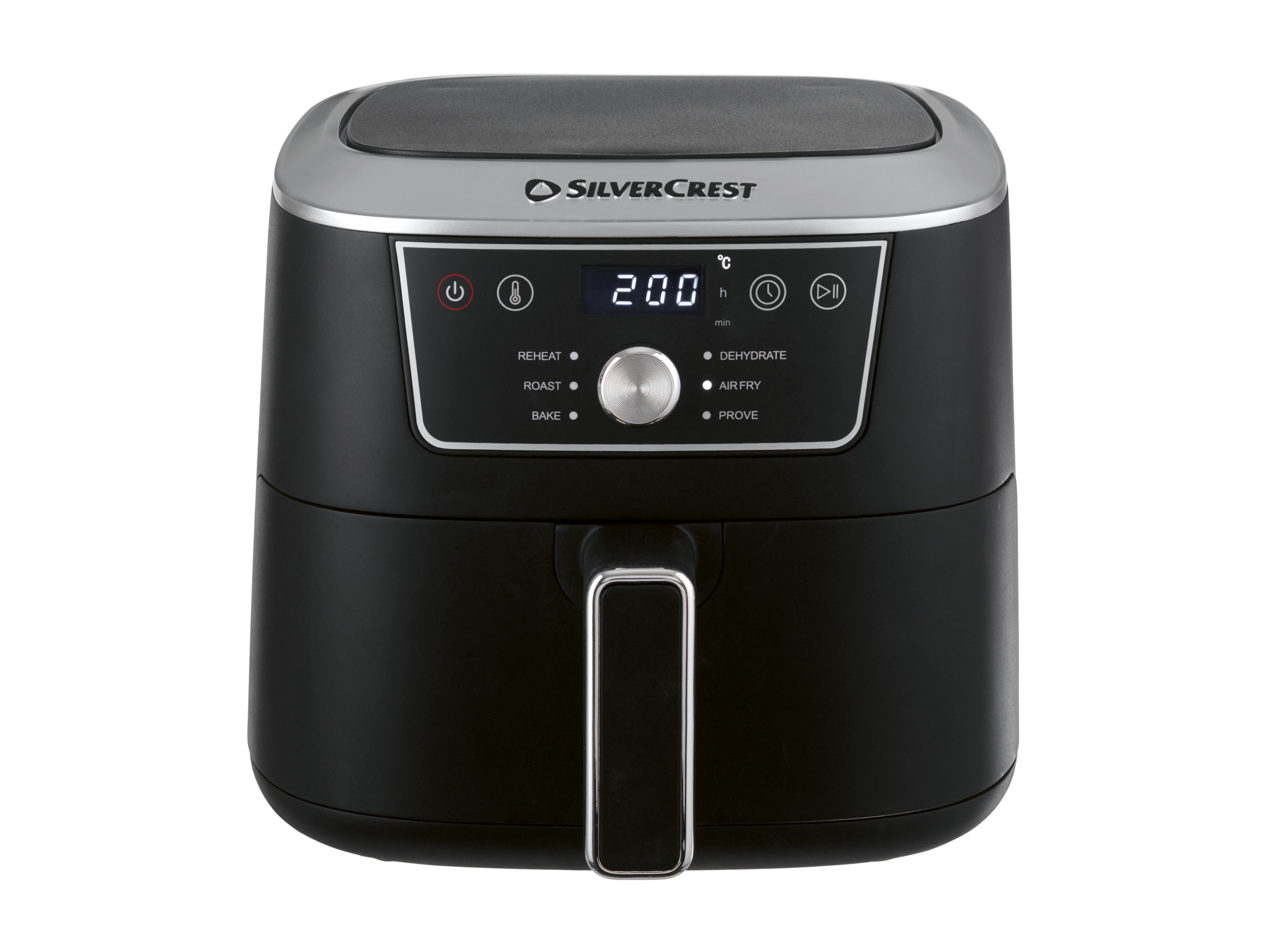 Silvercrest Frytkownica beztłuszczowa AirFryer, 2000 W, 3,6 l, Shfd 2000 D1