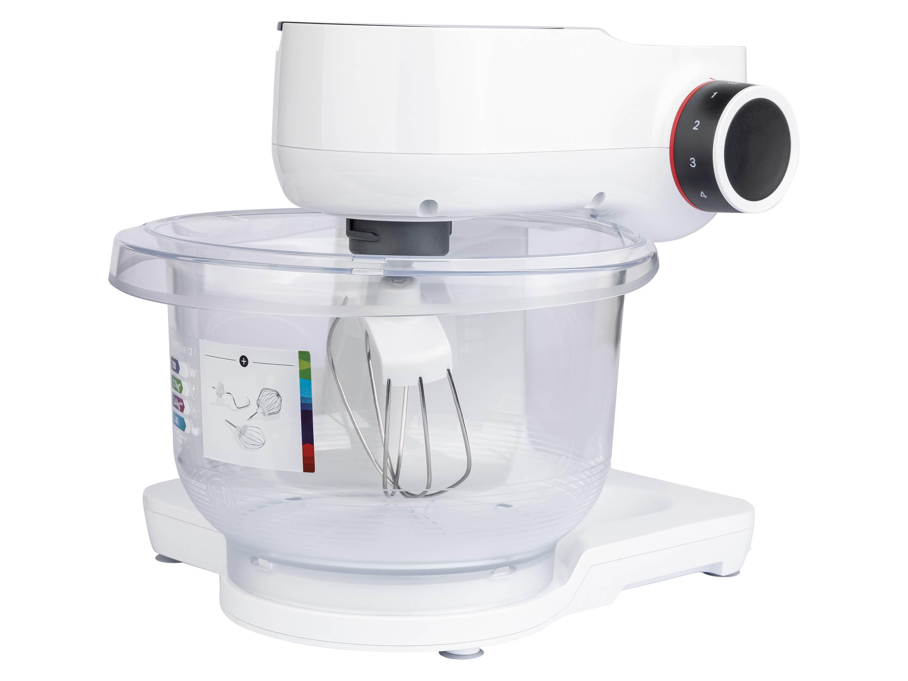 Bosch Robot kuchenny z obrotową misą Mums2Tw00, 3,8 L, 700 W