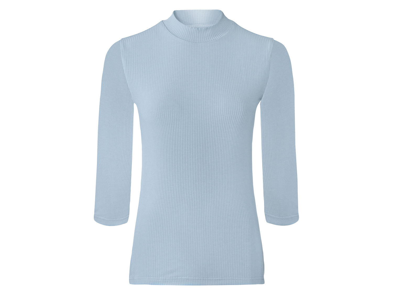 esmara Bluzka damska z rękawem 3/4, z wiskozy XS 32/34, Niebieski