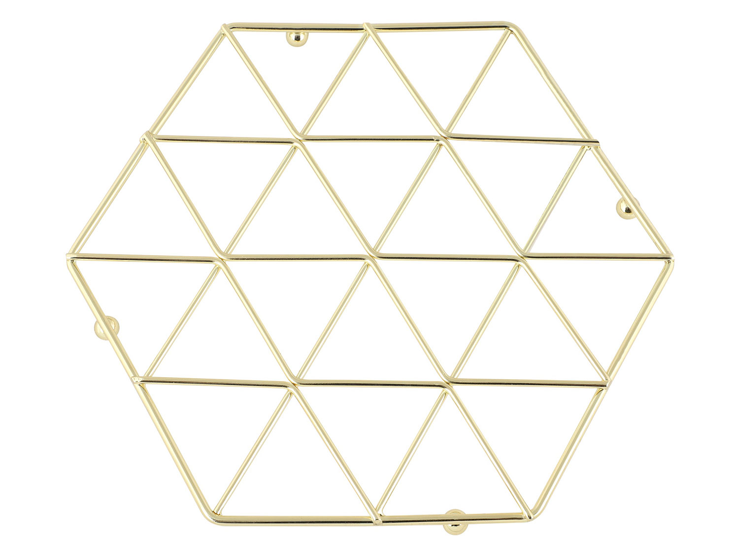 Echtwerk Akcesoria kuchenne, z żeliwa Podkładka pod garnki, Złoty