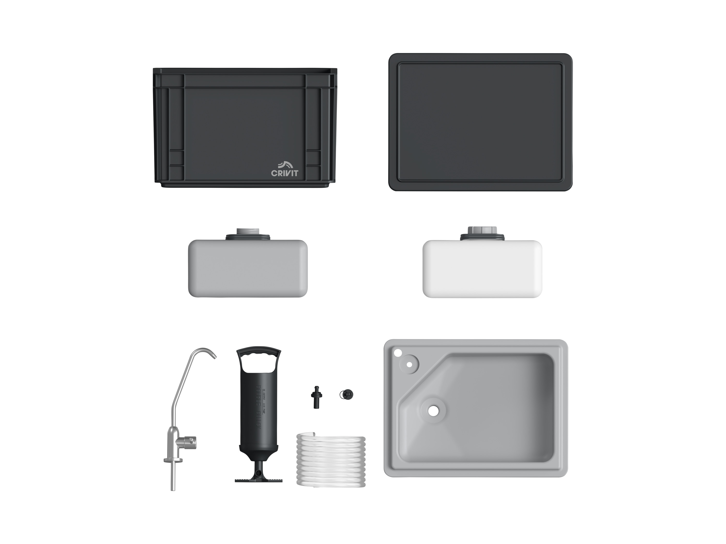 Crivit Zlew mobilny, 5 l