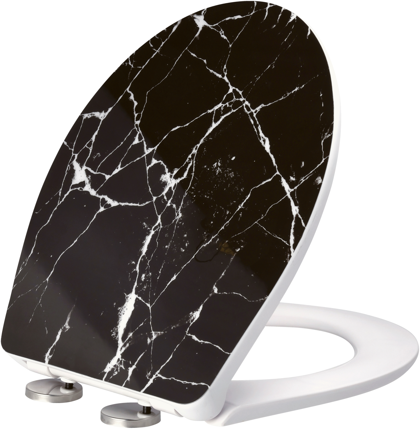 Livarno Deska sedesowa Premium z duroplastu Marmur