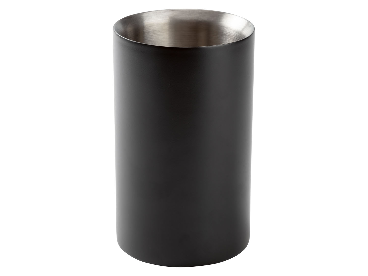 Ernesto Schładzacz do wina ze stali szlachetnej, Ø 12 cm Czarny