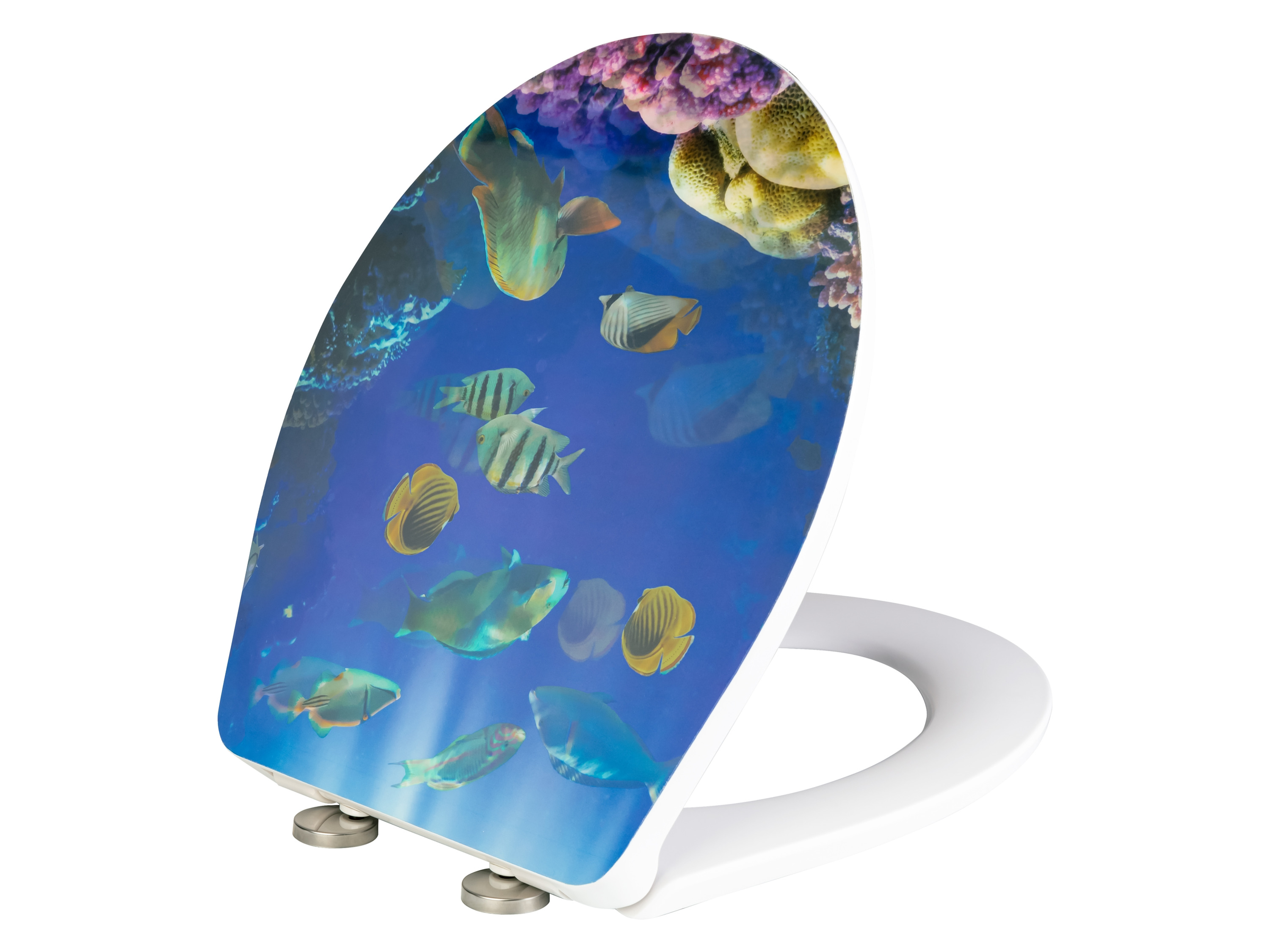 Livarno home Deska sedesowa wolnoopadająca z duroplastu Termoutwardzalny 3D