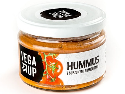 Hummus z Suszonymi Pomidorami 200 g - Piekarnie Cukiernie Putka