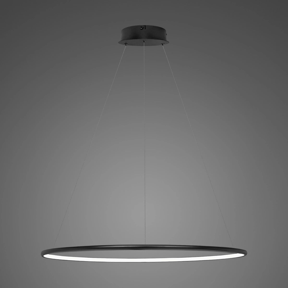 Darmowa Dostawa - Lampa wisząca Altavola Design Ledowe Okręgi LA073P80in3k43Wblack