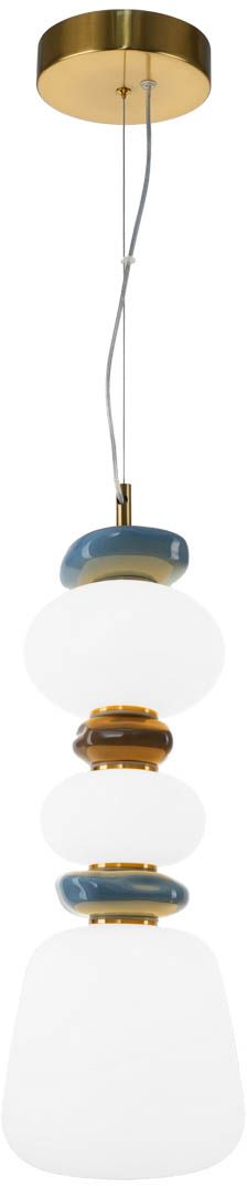 Darmowa Dostawa - Lampa wisząca 1x15 W złota Italux Evans PND94981V3BGD