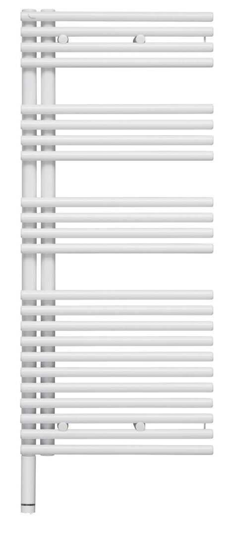 Darmowa Dostawa - Grzejnik łazienkowy drabinkowy 168.1x59.6 cm biały Zehnder Forma Asym LFAL17006005