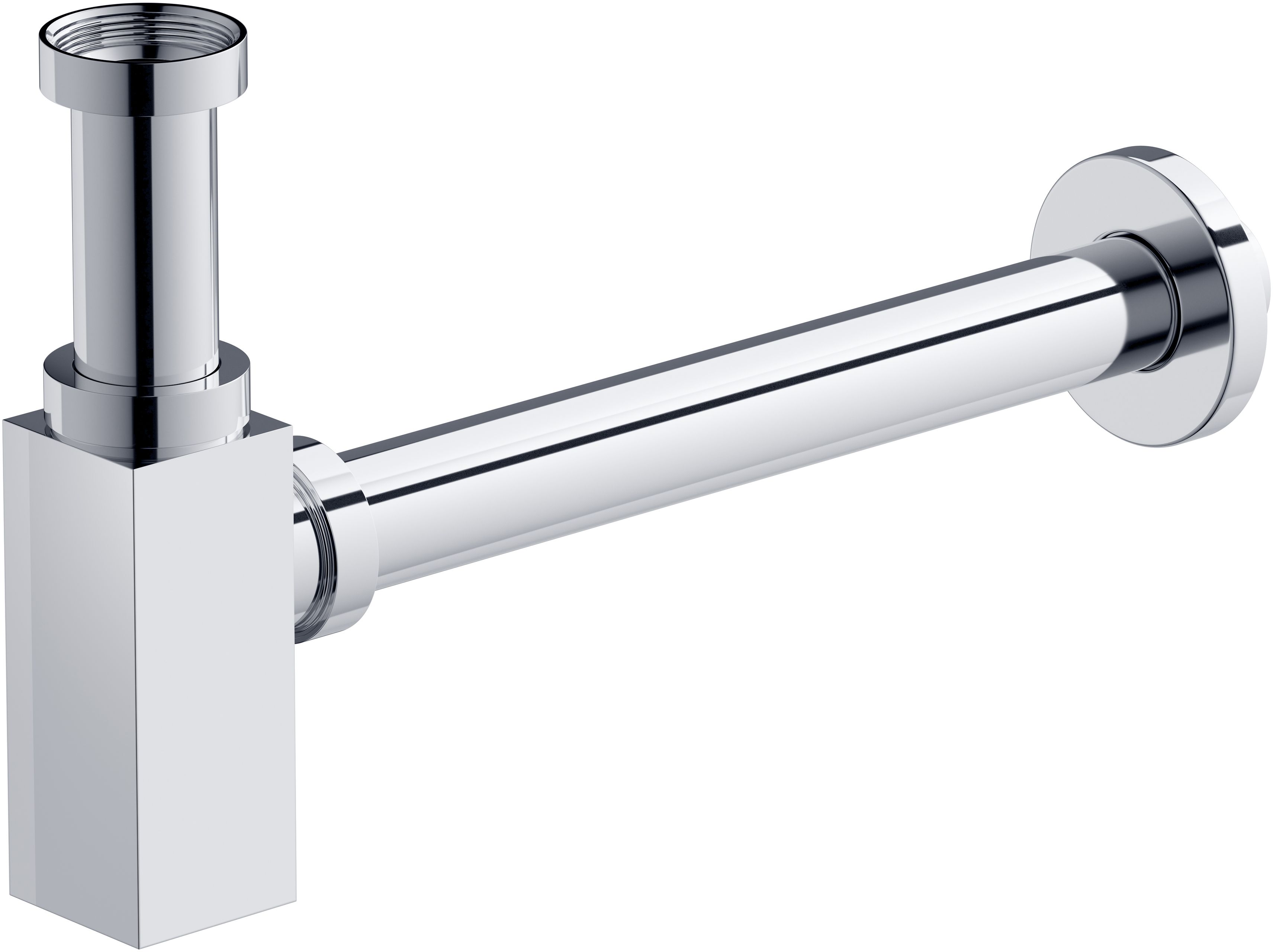 Darmowa Dostawa - Syfon do umywalki butelkowy chrom Cersanit Larga S951717