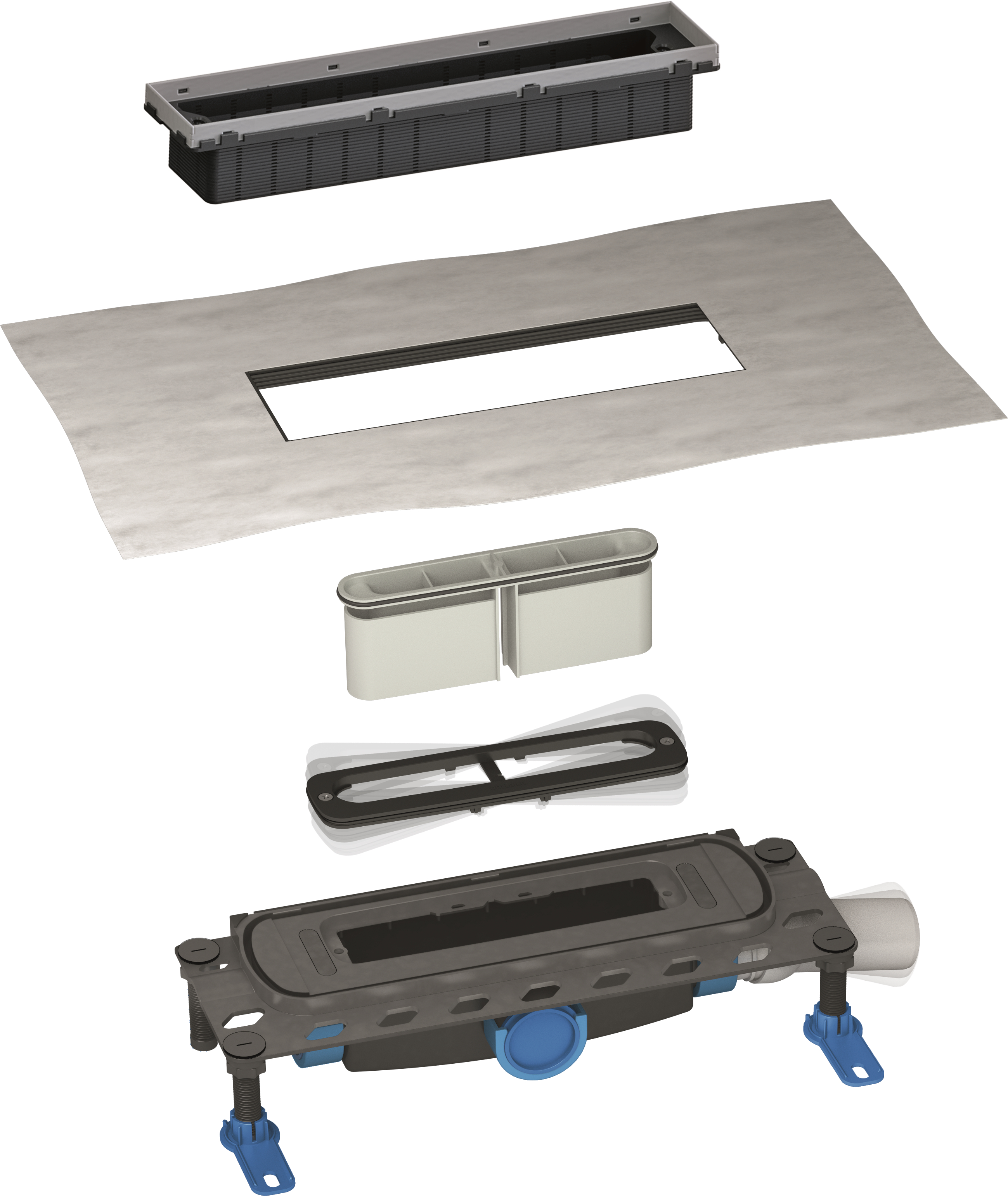 Darmowa Dostawa - Profil odpływu 30 cm stal Dallmer CeraFloor/CeraFrame Individal 537331