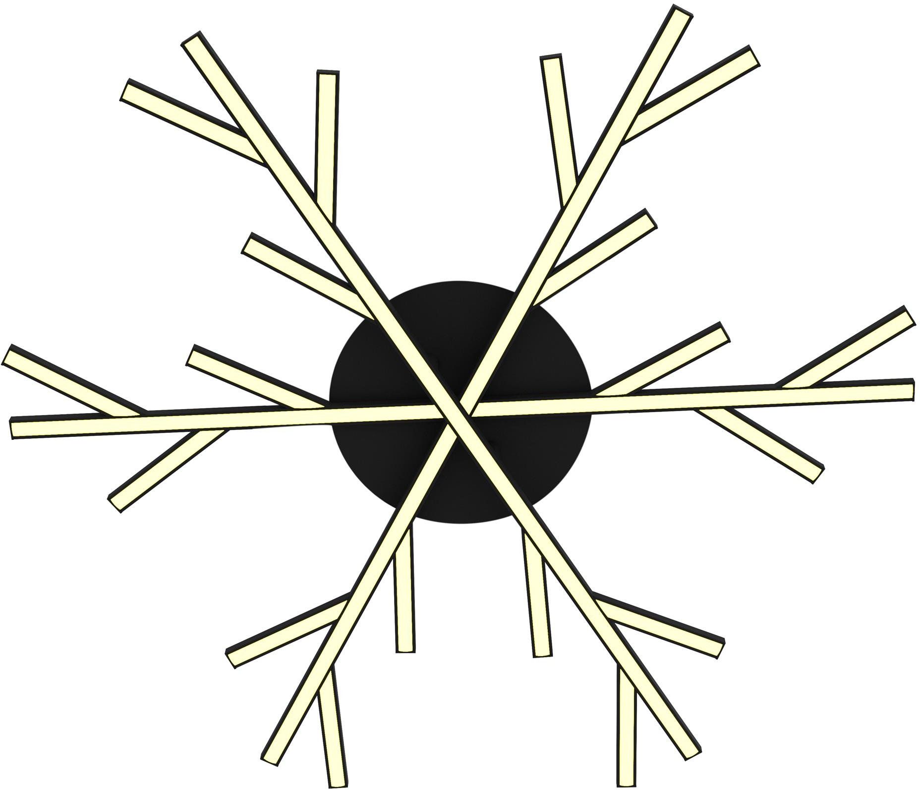 Darmowa Dostawa - Lampa podsufitowa 1x40 W czarna Apeti Samos A0017130