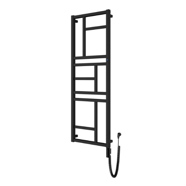 Darmowa Dostawa - Grzejnik elektryczny 144x50 cm czarny Instal Projekt Mondrian MONE50140C31GH04C2