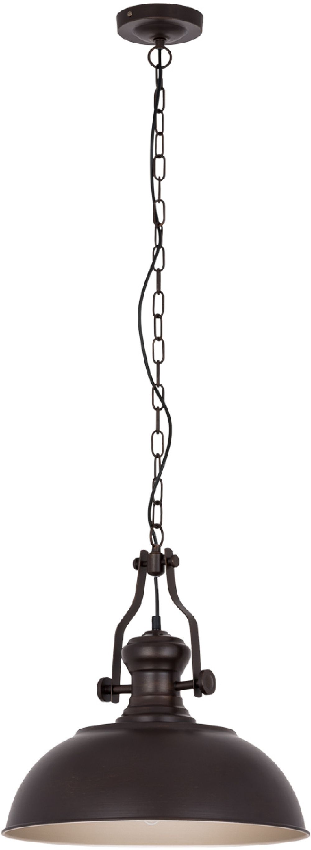 Darmowa Dostawa - Lampa wisząca 1x60 W brązowa Italux Rosalia MDM26461BRGD