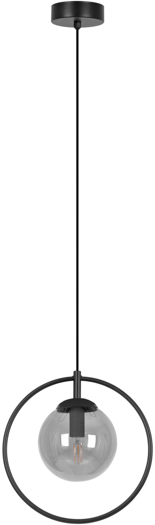 Darmowa Dostawa - Lampa wisząca 1x10 W czarna-grafitowa Kaja Neo K3835