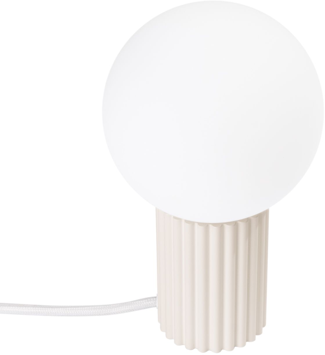 Darmowa Dostawa - Lampa biurkowa 1x8 W biała-beżowa Sollux Lighting Halo SL1721