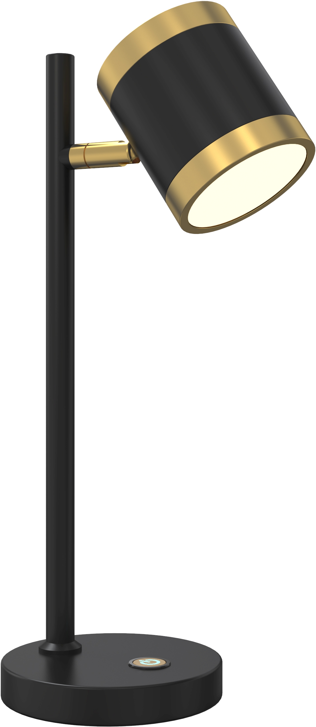 Darmowa Dostawa - Lampa biurkowa 1x10 W czarna-złota Aviano Toulouse 8003104S