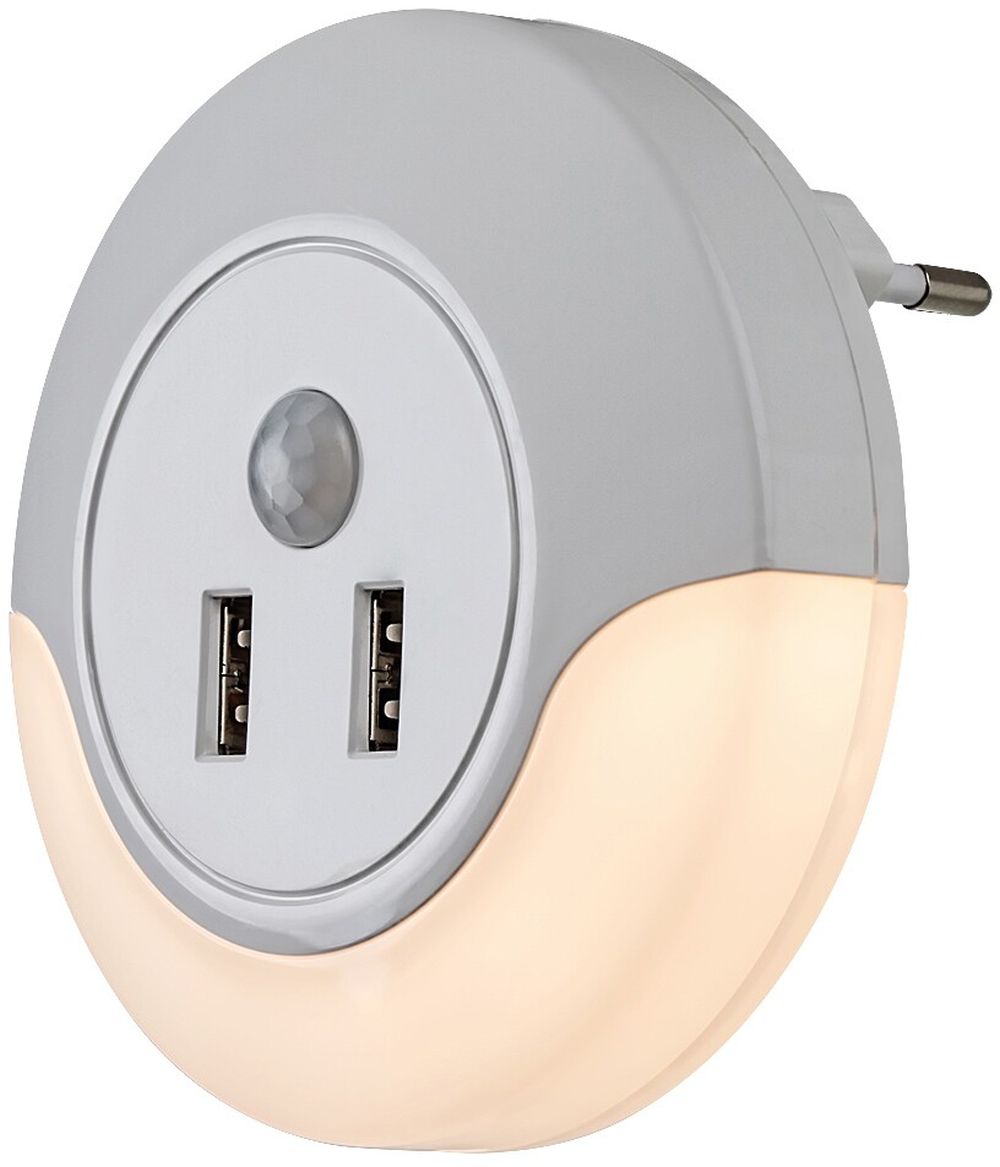 Darmowa Dostawa - Lampka nocna do gniazdka 1x13.9 W biała Rabalux Dembo 76012