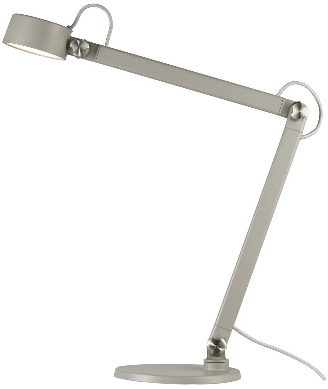 Darmowa Dostawa - Lampa biurkowa 1x6 W szara Nordlux Nobu 2120405010
