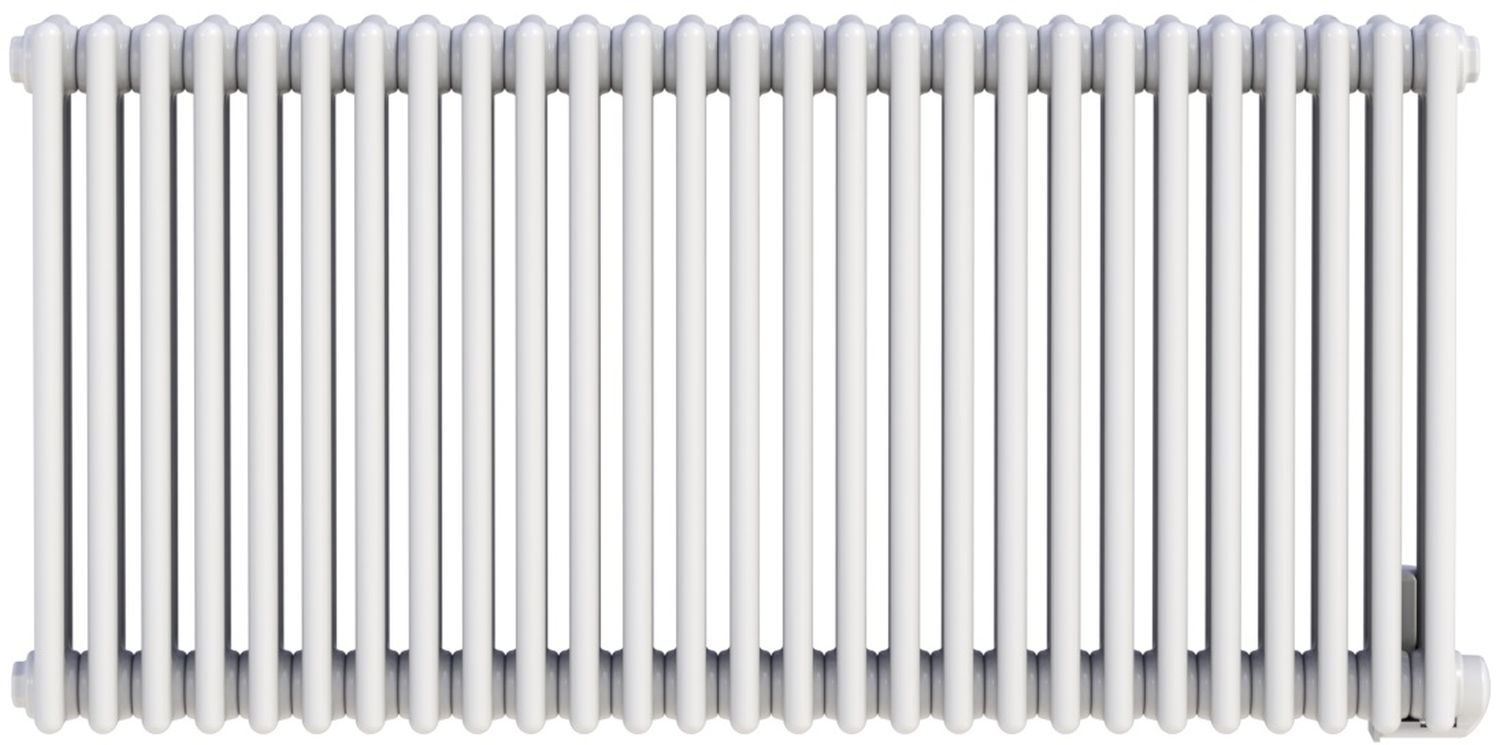 Darmowa Dostawa - Grzejnik elektryczny z grzałką 60x128.4 cm biały Zehnder Charleston Electric NZ3060128GF