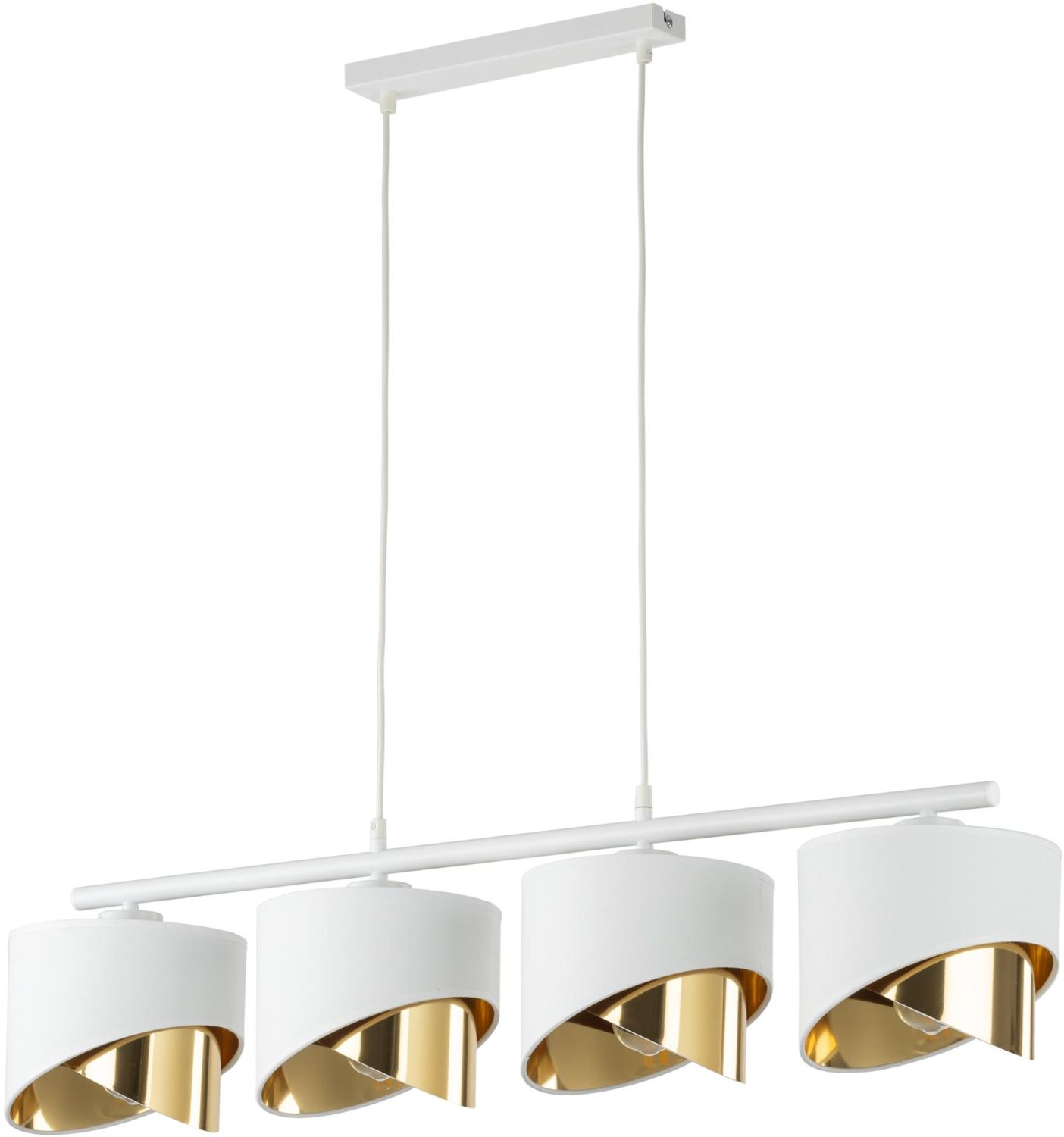 Darmowa Dostawa - Lampa wisząca 4x15 W biały TK Lighting Grant 4822