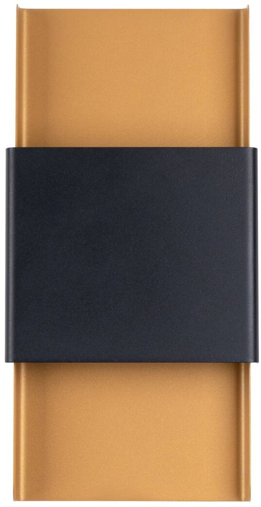 Darmowa Dostawa - Kinkiet 2x8 W czarny-złoty Sollux Lighting Durlin SL1354