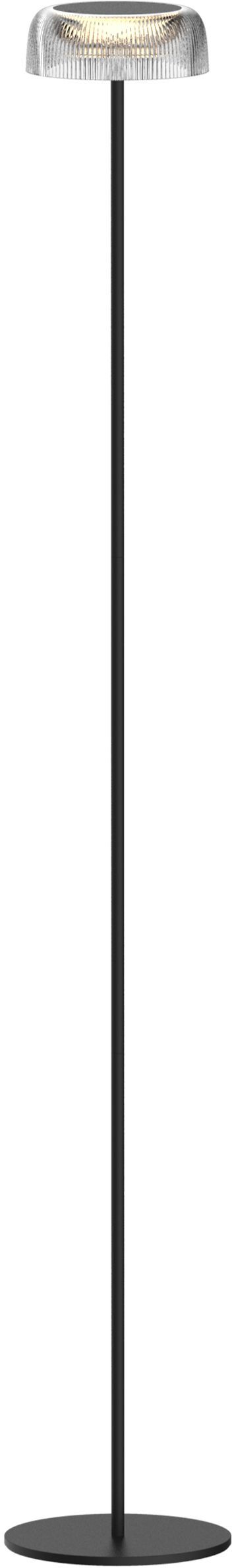 Darmowa Dostawa - Lampa stojąca 1x2 W czarna-przezroczysta Goldlux Trypolis 329929