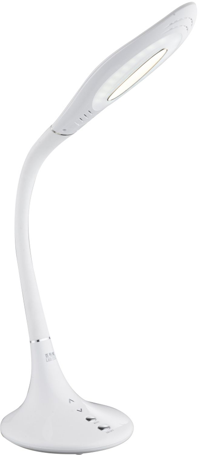 Darmowa Dostawa - Lampa biurkowa 1x10 W biała-chrom Globo Lighting Pattaya 58271