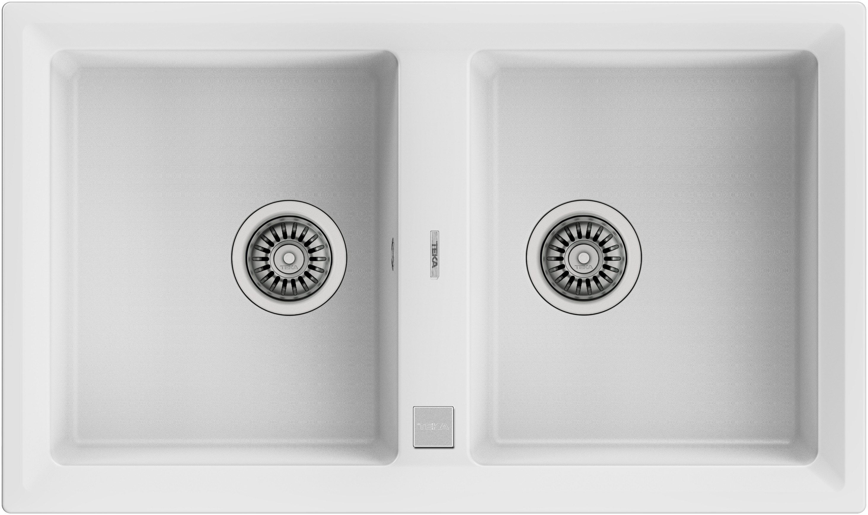 Darmowa Dostawa - Zlewozmywak Tegranit 86x51 cm biały Teka Stone 115260012