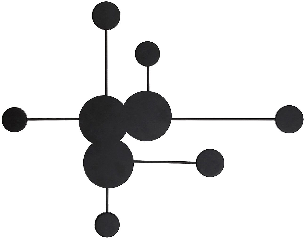 Darmowa Dostawa - Kinkiet 6x W czarny Rabalux Amadeo 6260