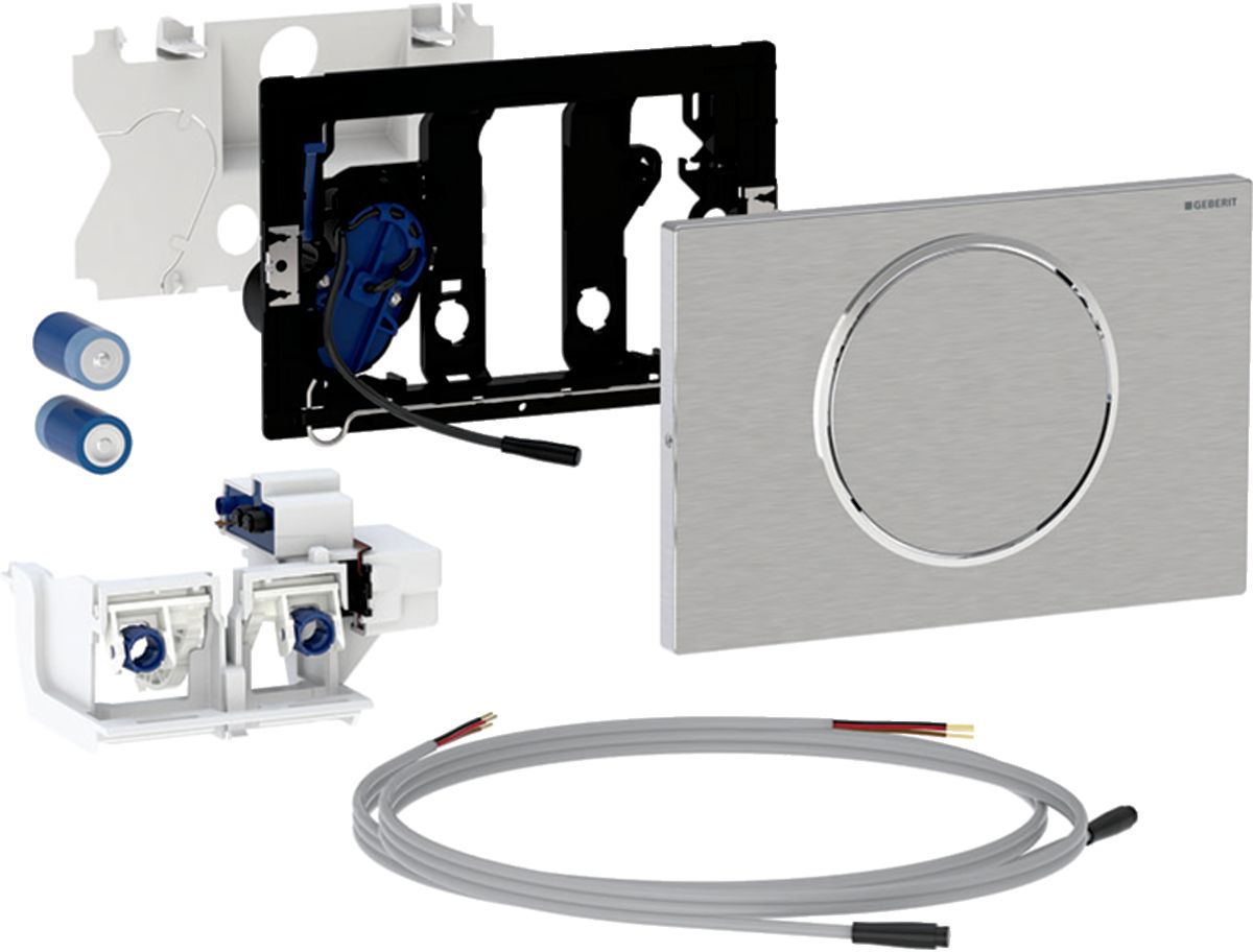 Darmowa Dostawa - Przycisk spłukujący do wc stal Geberit Sigma 115864SN6