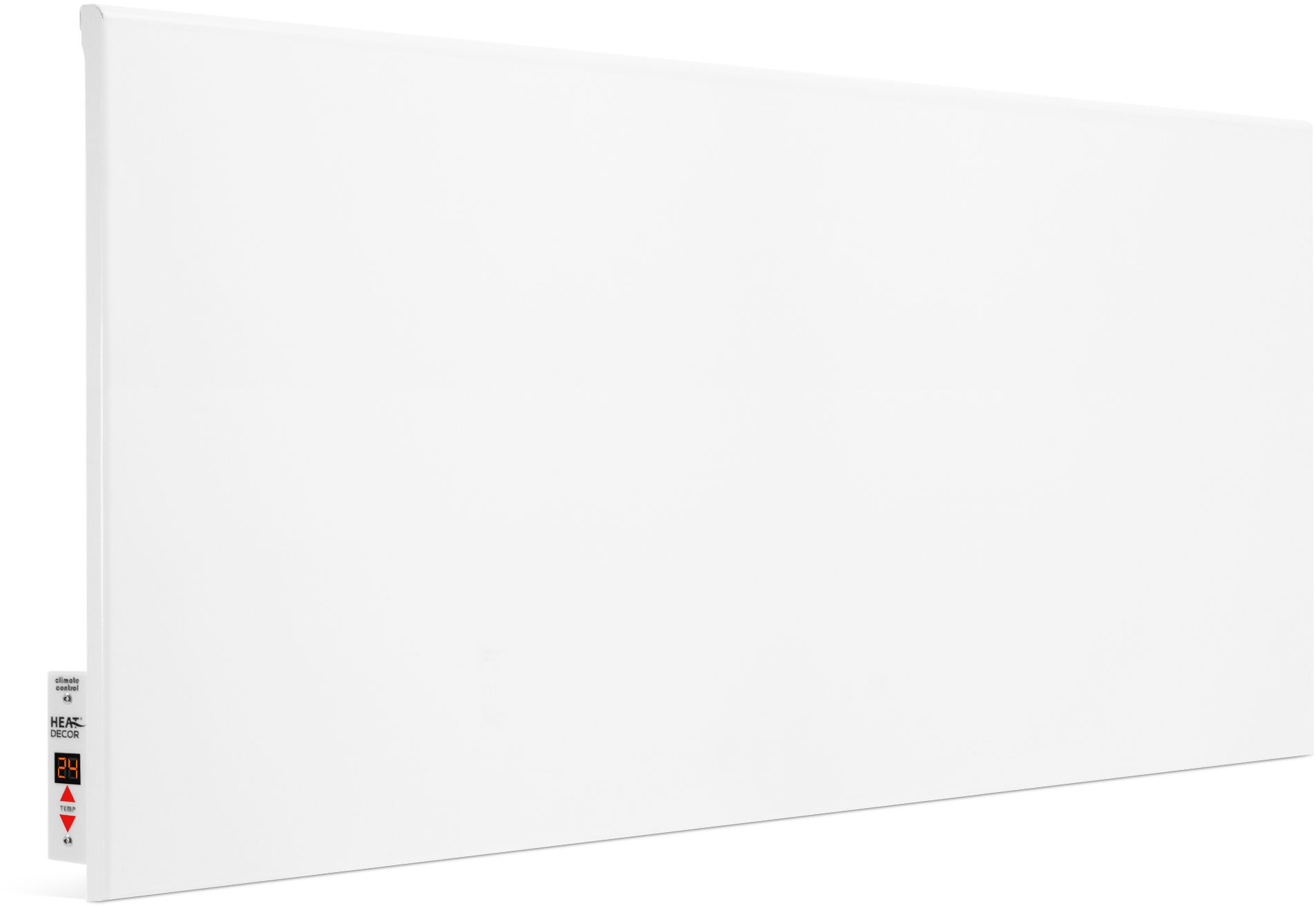 Darmowa Dostawa - Grzejnik elektryczny 47x110 cm biały Heat Decor HDSWT700