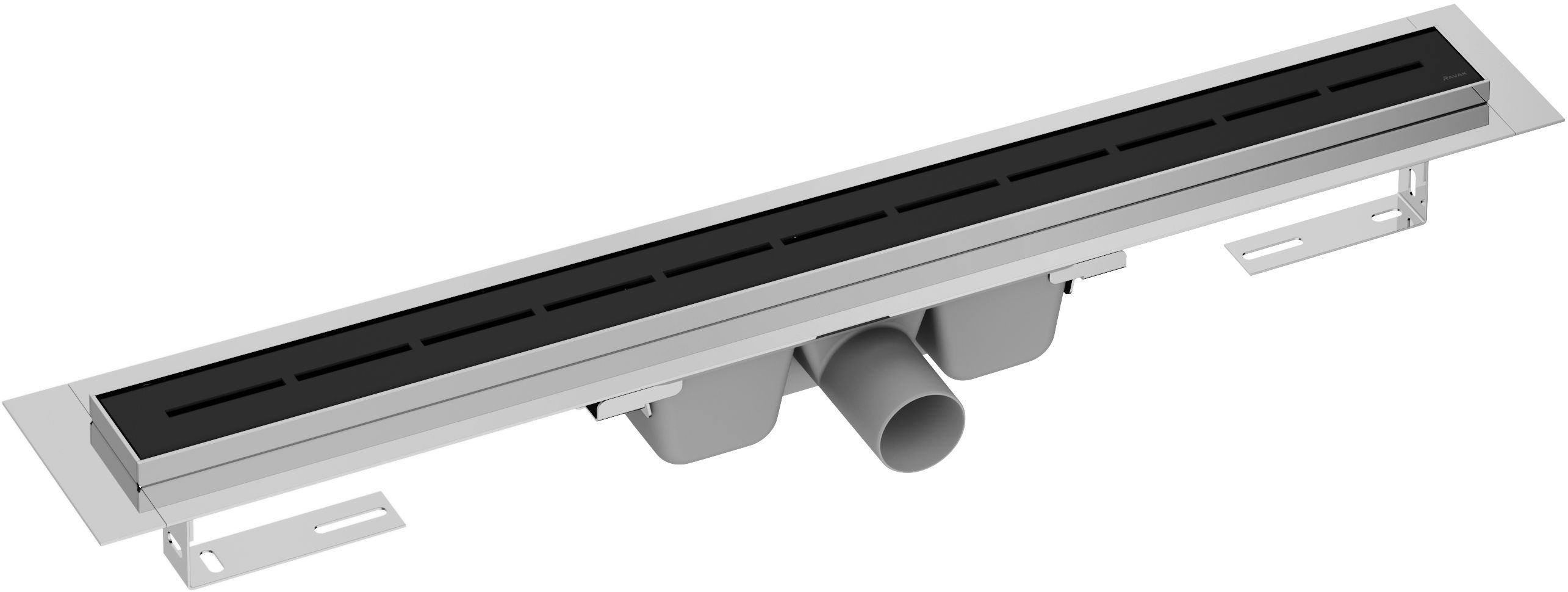 Darmowa Dostawa - Odpływ liniowy 75 cm czarny Ravak Runway X01750