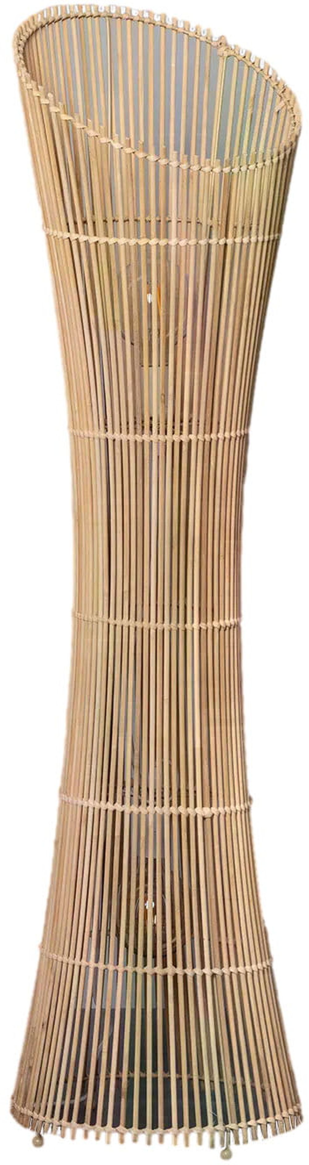 Darmowa Dostawa - Lampa stojąca 2x40 W brązowa Abruzzo Boho ABRLP1BHE27