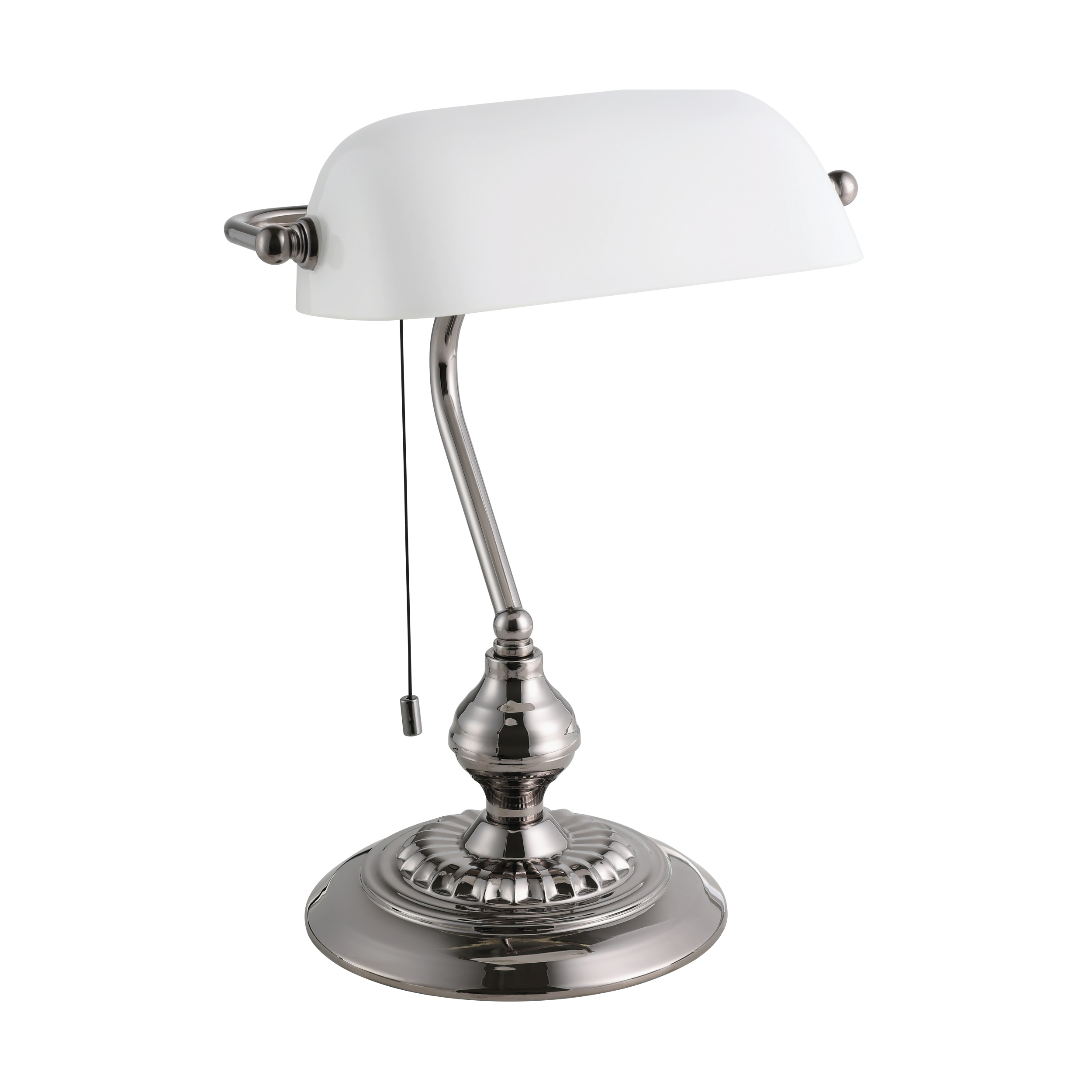 Darmowa Dostawa - Lampa biurkowa 1x60 W nikiel Eglo Banker 901019