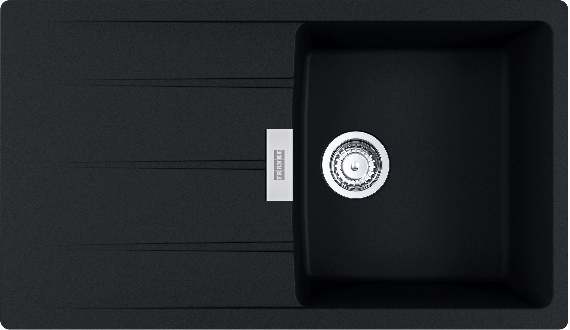 Darmowa Dostawa - Zlewozmywak granitowy 86x50 cm szary/grafitowy/onyx Franke Centro 1140687330