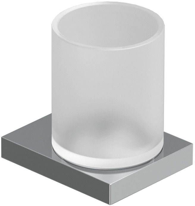 Darmowa Dostawa - Kubek do mycia zębów biały-chrom Kludi Vela C 3197505