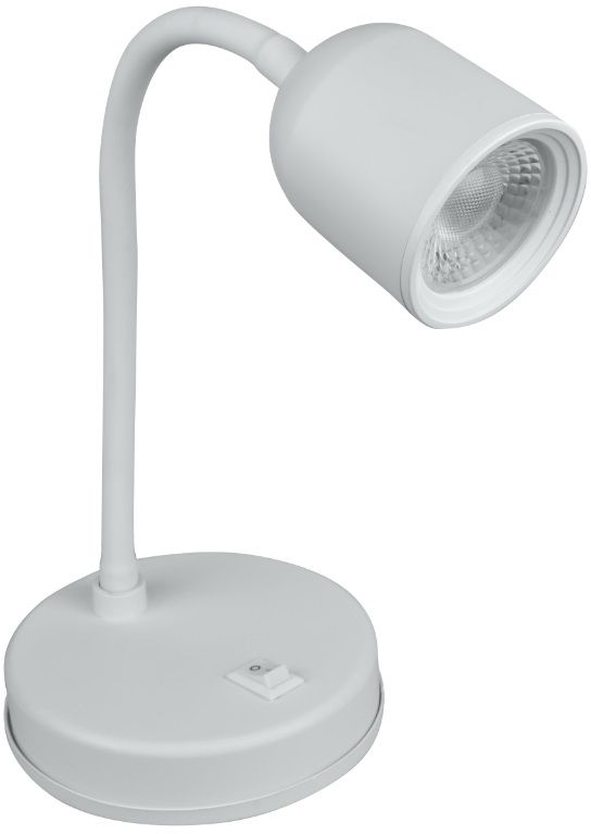 Darmowa Dostawa - Lampa biurkowa 1x4 W biała DPM R2T4WW