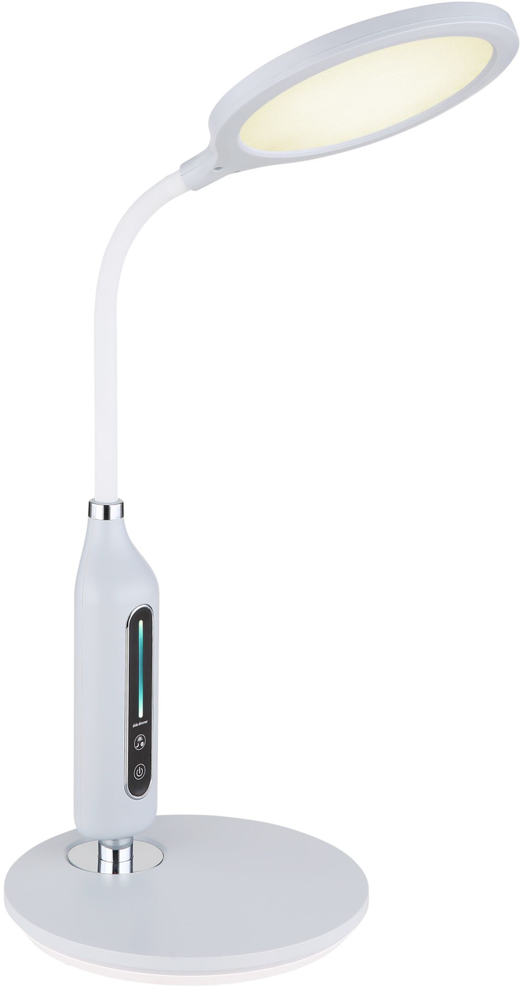 Darmowa Dostawa - Lampa biurkowa 1x9 W chrom-szara Globo Lighting Fruggy 58435G