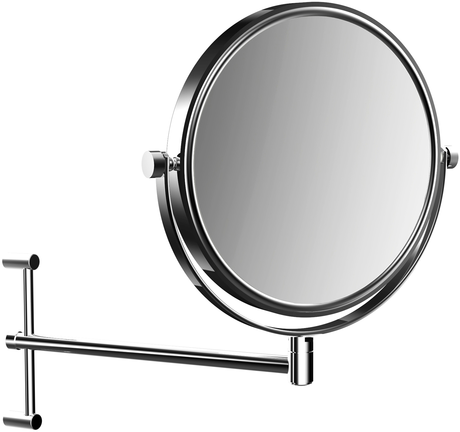 Darmowa Dostawa - Lusterko kosmetyczne 22x23.3 cm okrągłe chrom Emco Pure 109400111