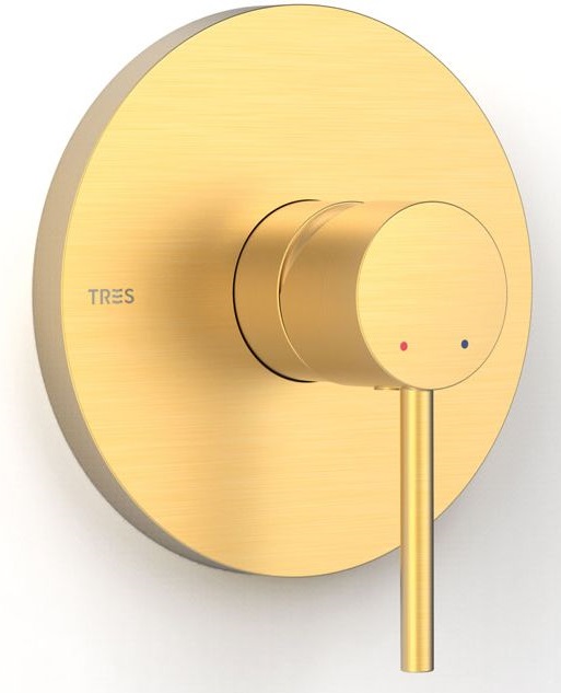 Darmowa Dostawa - Bateria prysznicowa podtynkowa złota Tres Rapid Box 26227810OM