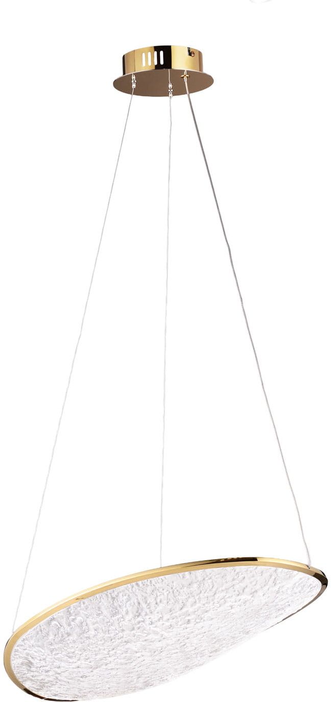 Darmowa Dostawa - Lampa wisząca 1x17 W złota MaxLight P0637D